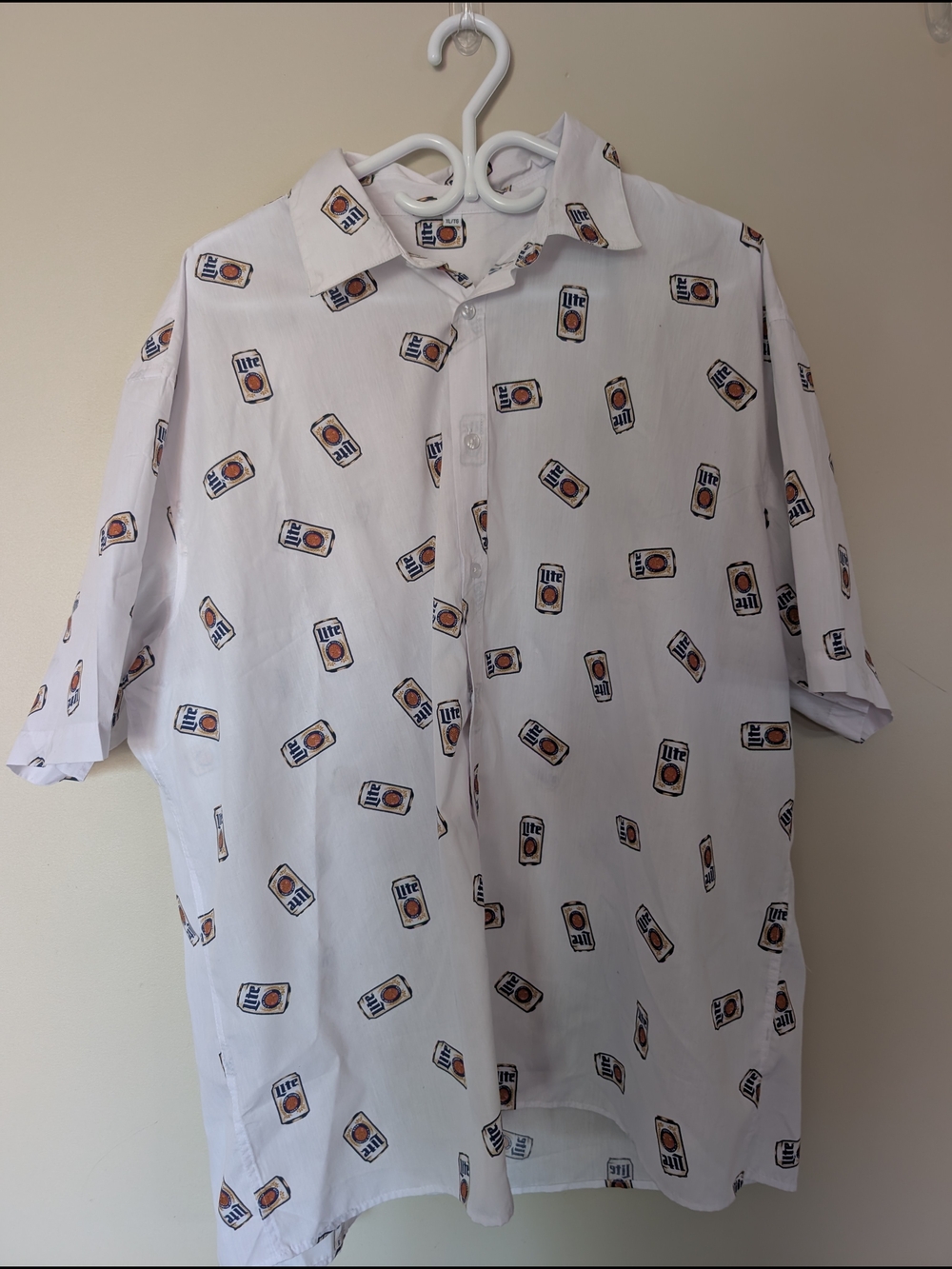 Miller Lite Button-Up Shirt